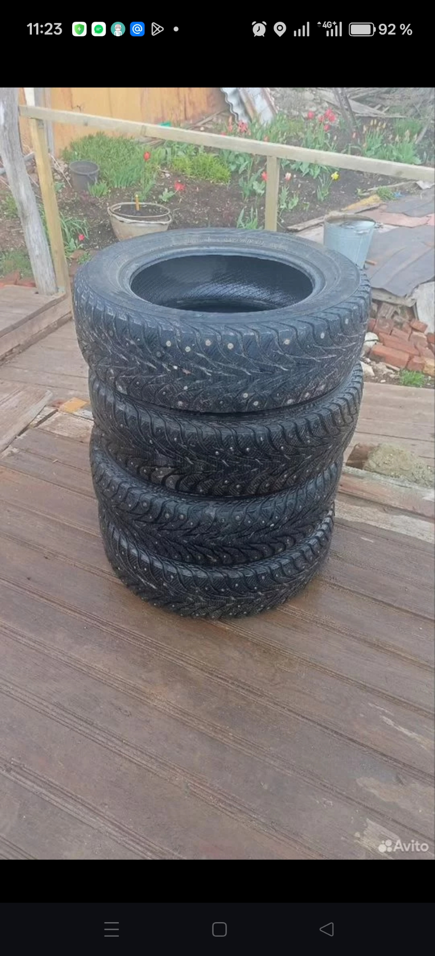 Продам шины на 15