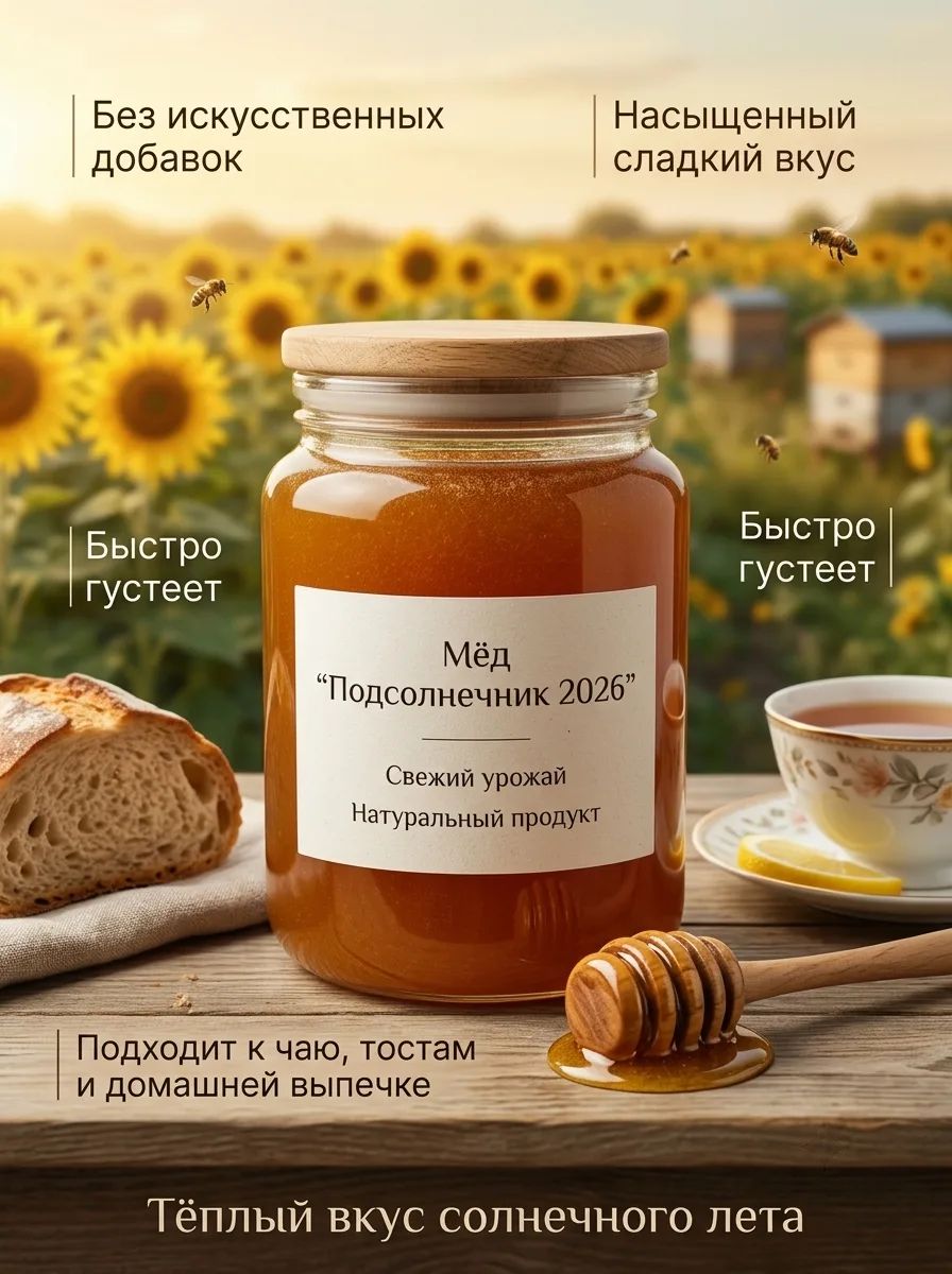 Мёд 1 л