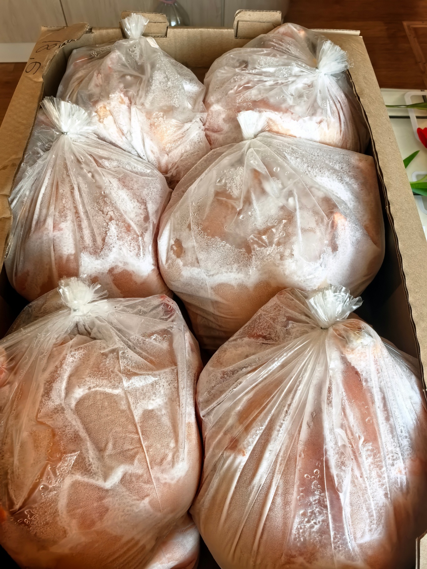 Продам мясо деревенского бройлера.